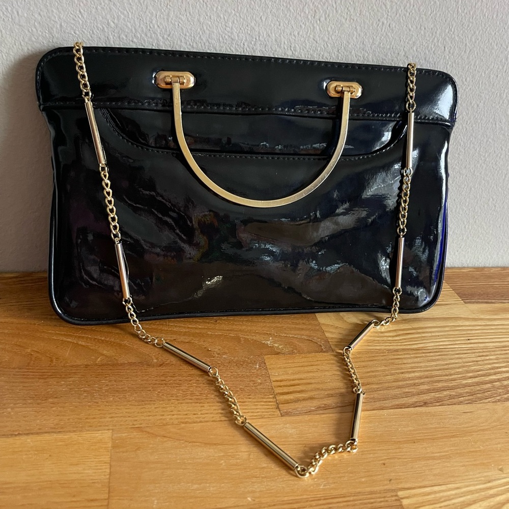 Vintage Black Stylecraft Miami Hand/Shoulder Purse - 1960s